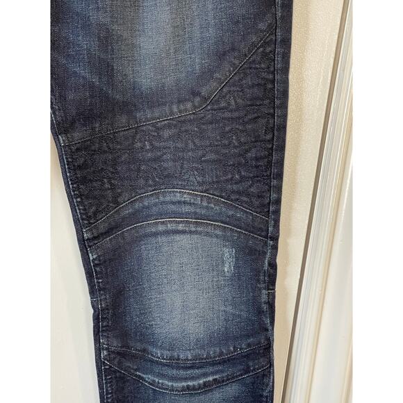 Guess Slim Tapered Blue Jeans 36 x 30 Men's - Picture 4 of 9